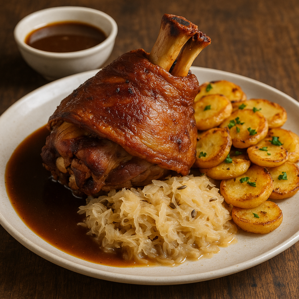 Die Schweinshaxe: Meisterwerk der deutschen Küche zwischen Tradition und Genuss